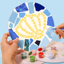 Carica l&#39;immagine nel visualizzatore di Gallery, Set di 6 Tovagliette da Dipingere con i numeri (20cm diametro) -  Stile Mediterraneo