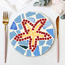 Carica l&#39;immagine nel visualizzatore di Gallery, Set di 6 Tovagliette da Dipingere con i numeri (20cm diametro) -  Stile Mediterraneo