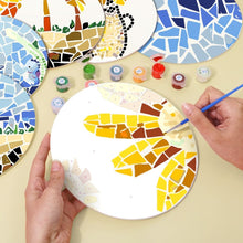 Carica l'immagine nel visualizzatore di Gallery, Set di 6 Tovagliette da Dipingere con i numeri (20cm diametro) -  Vita Costiera