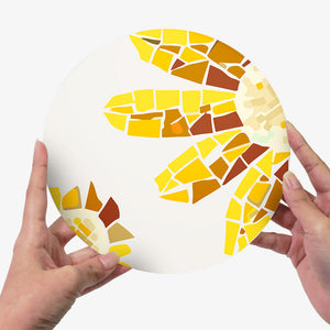 Set di 6 Tovagliette da Dipingere con i numeri (20cm diametro) -  Vita Costiera