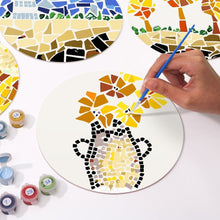 Carica l'immagine nel visualizzatore di Gallery, Set di 6 Tovagliette da Dipingere con i numeri (20cm diametro) -  Vita Costiera