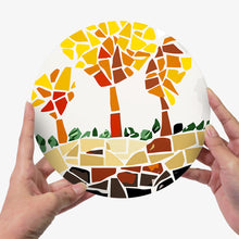 Carica l&#39;immagine nel visualizzatore di Gallery, Set di 6 Tovagliette da Dipingere con i numeri (20cm diametro) - Botanica e Natura
