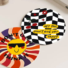 Carica l'immagine nel visualizzatore di Gallery, Set di 6 Tovagliette da Dipingere con i numeri (20cm diametro) - Frasi Motivazionali