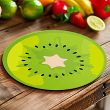 Carica l'immagine nel visualizzatore di Gallery, Set di 6 Tovagliette da Dipingere con i numeri (20cm diametro) - Fette di Frutta Colorate
