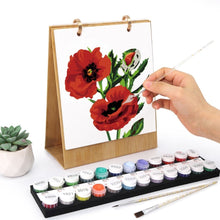 Carica l'immagine nel visualizzatore di Gallery, Calendario da Dipingere con i Numeri 2026 - Fiori di Stagione