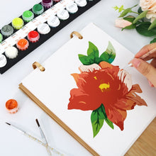 Carica l'immagine nel visualizzatore di Gallery, Calendario da Dipingere con i Numeri 2026 - Fiori di Stagione