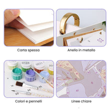Carica l'immagine nel visualizzatore di Gallery, Calendario da Dipingere con i Numeri 2026 - Fiori di Stagione
