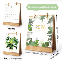 Carica l&#39;immagine nel visualizzatore di Gallery, Calendario da Dipingere con i Numeri 2026 - Piante da Interno in Vaso