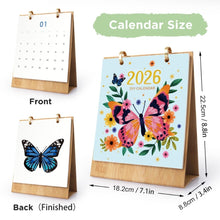 Carica l&#39;immagine nel visualizzatore di Gallery, Calendario da Dipingere con i Numeri 2026 - Farfalle Colorate