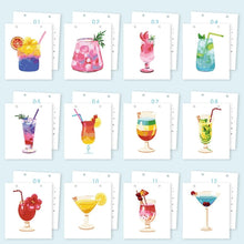 Carica l&#39;immagine nel visualizzatore di Gallery, Calendario da Dipingere con i Numeri 2026 - Bevande da Cocktail