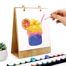 Carica l&#39;immagine nel visualizzatore di Gallery, Calendario da Dipingere con i Numeri 2026 - Bevande da Cocktail