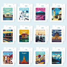Carica l&#39;immagine nel visualizzatore di Gallery, Calendario da Dipingere con i Numeri 2026 - Viaggi per il Mondo
