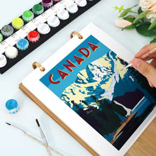 Carica l&#39;immagine nel visualizzatore di Gallery, Calendario da Dipingere con i Numeri 2026 - Viaggi per il Mondo