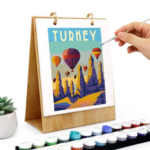 Carica l&#39;immagine nel visualizzatore di Gallery, Calendario da Dipingere con i Numeri 2026 - Viaggi per il Mondo