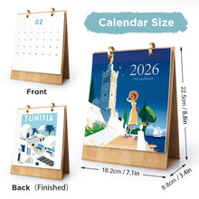Carica l&#39;immagine nel visualizzatore di Gallery, Calendario da Dipingere con i Numeri 2026 - Viaggi per il Mondo