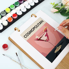 Carica l&#39;immagine nel visualizzatore di Gallery, Calendario da Dipingere con i Numeri 2026 - Cocktail Classici