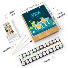Carica l&#39;immagine nel visualizzatore di Gallery, Calendario da Dipingere con i Numeri 2026 - Cocktail Classici