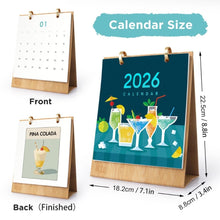 Carica l&#39;immagine nel visualizzatore di Gallery, Calendario da Dipingere con i Numeri 2026 - Cocktail Classici