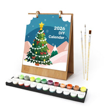 Carica l&#39;immagine nel visualizzatore di Gallery, Calendario da Dipingere con i Numeri 2026 - Momenti del Natale Figured&#39;Art