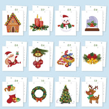 Carica l&#39;immagine nel visualizzatore di Gallery, Calendario da Dipingere con i Numeri 2026 - Momenti del Natale