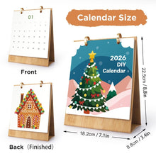 Carica l&#39;immagine nel visualizzatore di Gallery, Calendario da Dipingere con i Numeri 2026 - Momenti del Natale
