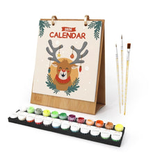 Carica l&#39;immagine nel visualizzatore di Gallery, Calendario da Dipingere con i Numeri 2026 - Stile Natalizio 2 Figured&#39;Art
