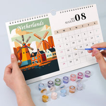 Carica l'immagine nel visualizzatore di Gallery, Calendario 2027 da Dipingere con i Numeri - Monumenti Famosi