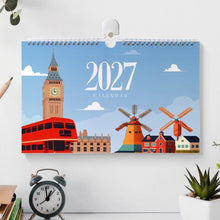 Carica l'immagine nel visualizzatore di Gallery, Calendario 2027 da Dipingere con i Numeri - Monumenti Famosi