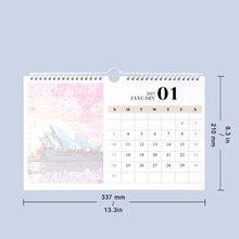 Carica l'immagine nel visualizzatore di Gallery, Calendario 2027 da Dipingere con i Numeri - Monumenti Famosi