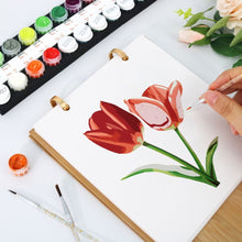 Carica l'immagine nel visualizzatore di Gallery, Calendario 2027 da Dipingere con i Numeri - Fiori di Stagione