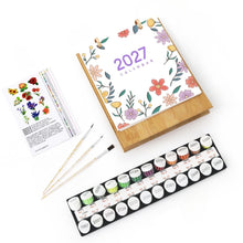Carica l'immagine nel visualizzatore di Gallery, Calendario 2027 da Dipingere con i Numeri - Fiori di Stagione