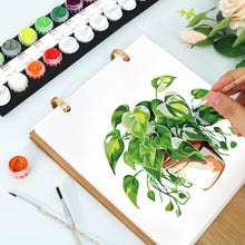 Carica l'immagine nel visualizzatore di Gallery, Calendario 2027 da Dipingere con i Numeri - Piante in Vaso