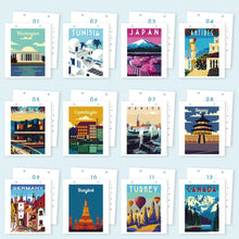 Carica l'immagine nel visualizzatore di Gallery, Calendario 2027 da Dipingere con i Numeri - Viaggi per il Mondo