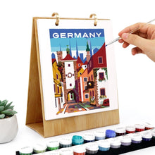 Carica l'immagine nel visualizzatore di Gallery, Calendario 2027 da Dipingere con i Numeri - Viaggi per il Mondo