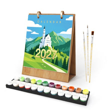Carica l'immagine nel visualizzatore di Gallery, Calendario 2027 da Dipingere con i Numeri - Monumenti Iconici Figured'Art
