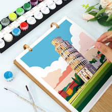 Carica l'immagine nel visualizzatore di Gallery, Calendario 2027 da Dipingere con i Numeri - Monumenti Iconici