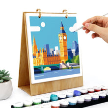 Carica l'immagine nel visualizzatore di Gallery, Calendario 2027 da Dipingere con i Numeri - Monumenti Iconici