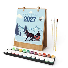 Carica l'immagine nel visualizzatore di Gallery, Calendario 2027 da Dipingere con i Numeri - In Viaggio Figured'Art