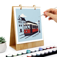 Carica l'immagine nel visualizzatore di Gallery, Calendario 2027 da Dipingere con i Numeri - In Viaggio
