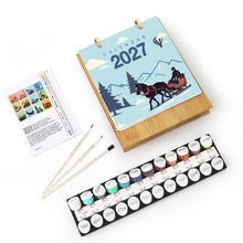 Carica l'immagine nel visualizzatore di Gallery, Calendario 2027 da Dipingere con i Numeri - In Viaggio
