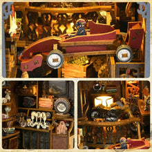 Carica l'immagine nel visualizzatore di Gallery, Book Nook - Garage Vintage