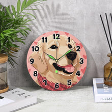 Carica l&#39;immagine nel visualizzatore di Gallery, Orologio da Dipingere con i Numeri - Cane Adorabile