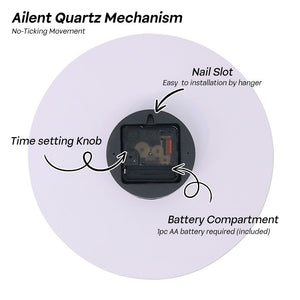 Orologio da Dipingere con i Numeri - Gatto Curioso