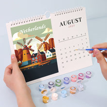 Carica l&#39;immagine nel visualizzatore di Gallery, Calendario Dipingere con i numeri 2025 - Patrimoni Culturali
