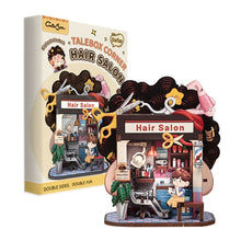 Carica l'immagine nel visualizzatore di Gallery, Casa Miniatura 3D - Barbiere