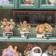Carica l'immagine nel visualizzatore di Gallery, Casa Miniatura 3D - Blossom Florists