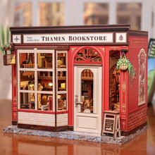 Carica l'immagine nel visualizzatore di Gallery, Casa Miniatura 3D - Libreria sul Tamigi