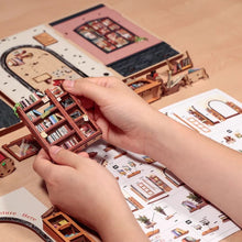 Carica l'immagine nel visualizzatore di Gallery, Casa Miniatura 3D - Libreria di Jack