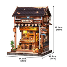 Carica l'immagine nel visualizzatore di Gallery, Casa Miniatura 3D - Vecchio Quartiere di Choshi