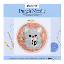 Carica l'immagine nel visualizzatore di Gallery, Punch Needle Kit Topolino carino